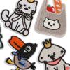 11 Pcs Animal Sew On/Iron On Patches Cats Embroidered Patches Rabbits Repair Patches Applique Patches for Clothes