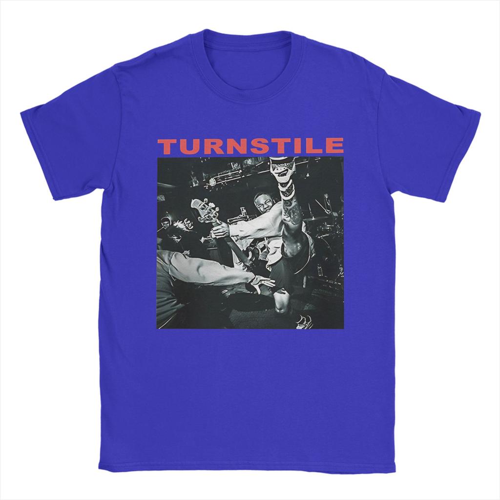 Turnstile American Hardcore Punk Band TShirt Summer 100 Cotton T Shirts For Unisex Fashion Printed Tee Shirt Short Sleeve Clothes