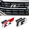 2026 Hot For VW VOLKSWAGEN 3D Metal Car Logo R RLine Front Grille Emblem Badge Sticker For Volkswagen VW Golf R R32 MK7 MK7.5 MK