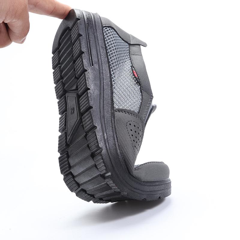 

Летние сетчатые слипоны мужские повседневные кожаные туфли для среднего и пожилого возраста - Мягкая подошва, Полый дизайн, Низкий вырез 48