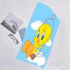 1pc Tweety3 Beach Towel, Beach and Seaside Swimming Pool Equipment, Fashion Pattern, Rectangular, Travel Essentials