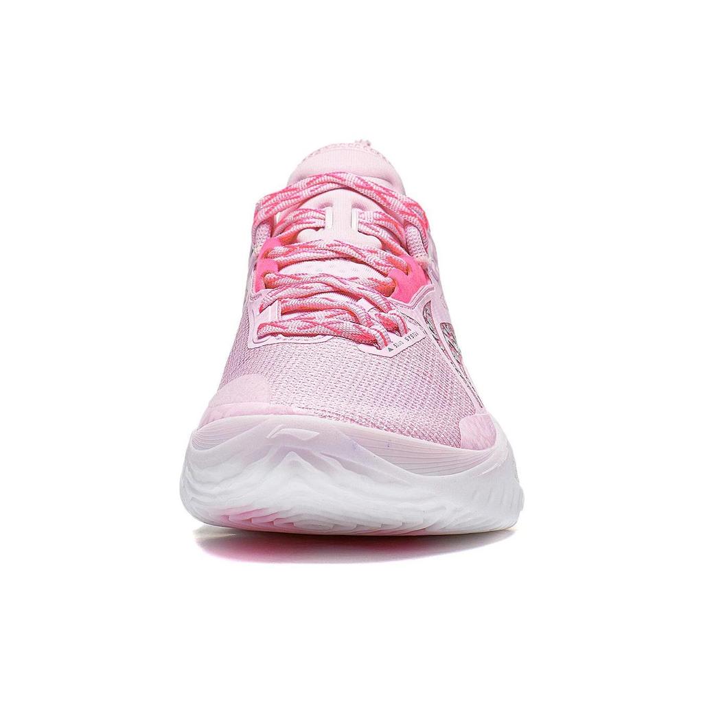 Scarpe da Basket Li Ning Speed 10 Basse da Uomo Rosa Ciliegio Morbido ABAT085-6