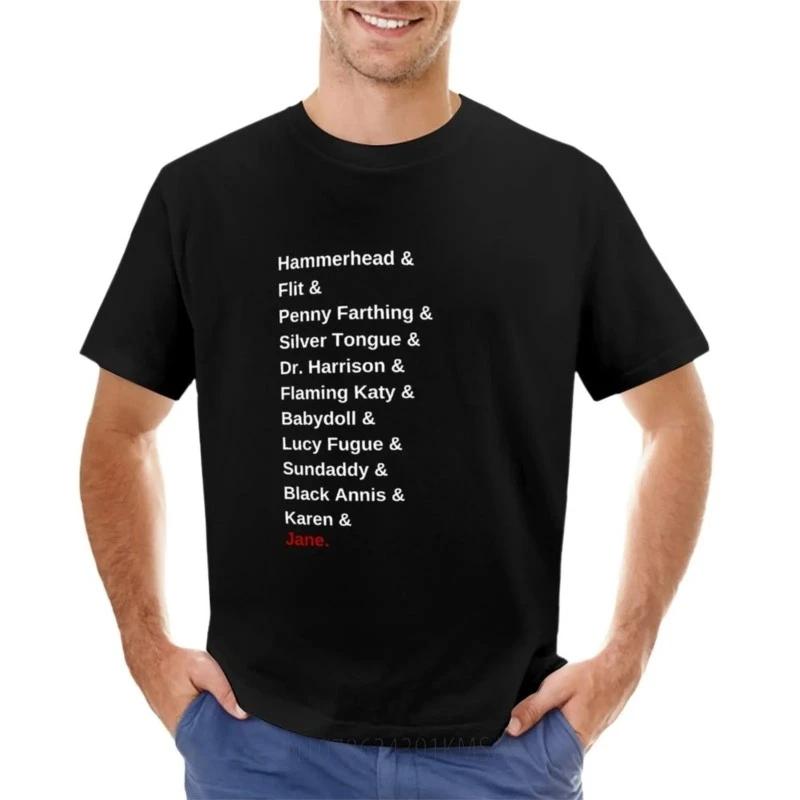 Crazy Jane TShirt funnys vintage clothes vintage summer tops mens funny t shirts