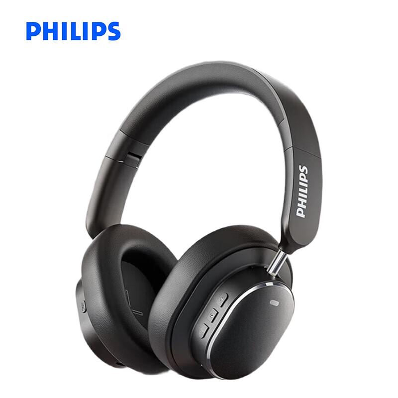 Philips TAH5519 Over-Ear Wireless Noise-Cancelling Headphones