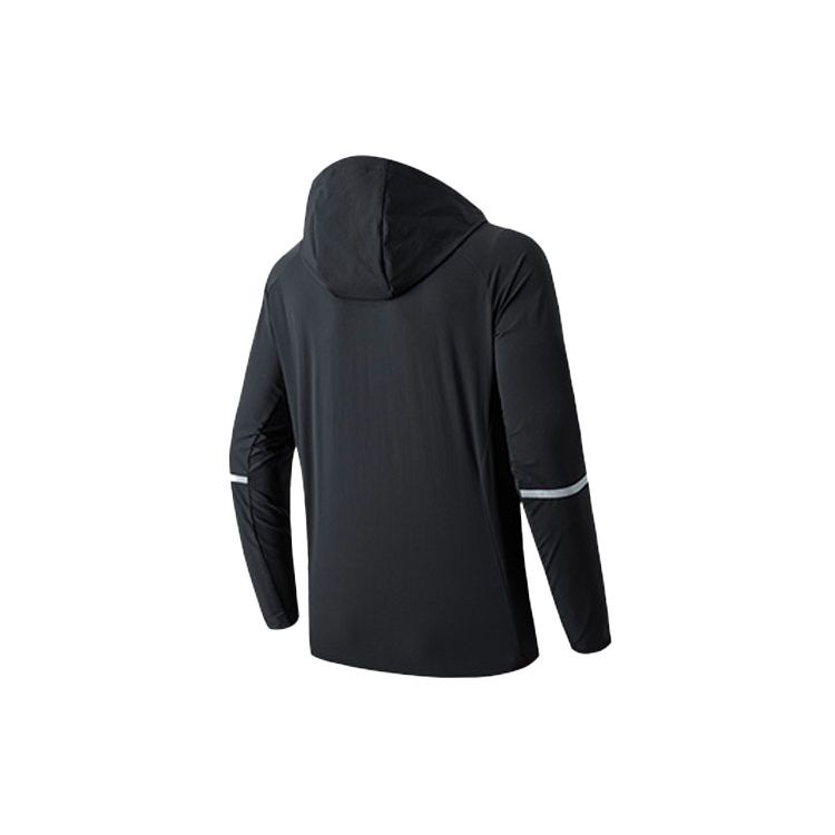 Anta China Ice And Snow Series Windproof Water-Resistant Sports Hooded Woven Jacket Men Jacket Black 952217607-4
