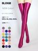 Ultra Shiny Super Close Long Race Campaign Bold Super Halloween [MJINM] Women's Knee-High Stockings, Stretchy, Fit, Socks, Eye-catching, Queen, Girl,