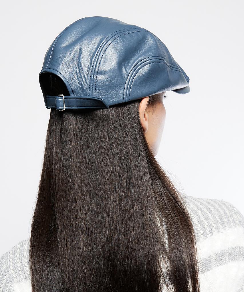 LARTIGENT L7 Leather Hunting Cap(Blue)