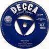 7inch Record SOUTHLANDERS  Peanuts 45F10958 Decca 1957 UK Pop Used
