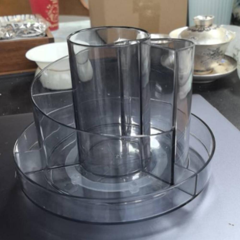 Simple Makeup Brushes Holder Multi-function Stationery Organizer Pen Storage Box  School Office