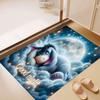 Eeyore Pattern Rug with A Sleeping Cloud Motif - Non-slip Kitchen Mat, Outdoor Rug Home and Bedroom Decor Yoga Mat Birthday Gift