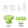 3colors Socket Protective Cover Child Safety Protective Covers Baby Power Switch with Handle Socket Plug Anti-shock Dust Covers
