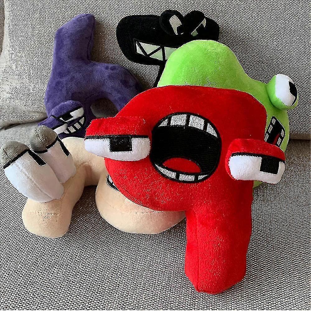 Alphabet Lore Number Plush Doll Stuffed Dolls Toy Kid Education Toys-c