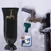 Outdoor Faucet Cover Winter Freeze Protection Insulated Tap Sleeve Waterproof Anti Crack Spigot Bag for Garden Yard Plumbing
