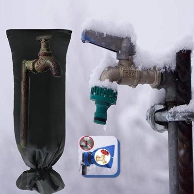 Outdoor Faucet Cover Winter Freeze Protection Insulated Tap Sleeve Waterproof Anti Crack Spigot Bag for Garden Yard Plumbing