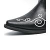 Hand Embroidered Western Cowboy Boots Men's Boots Western Cowboy Boots  Embroidered Sleeve Boots Retro Square Boots