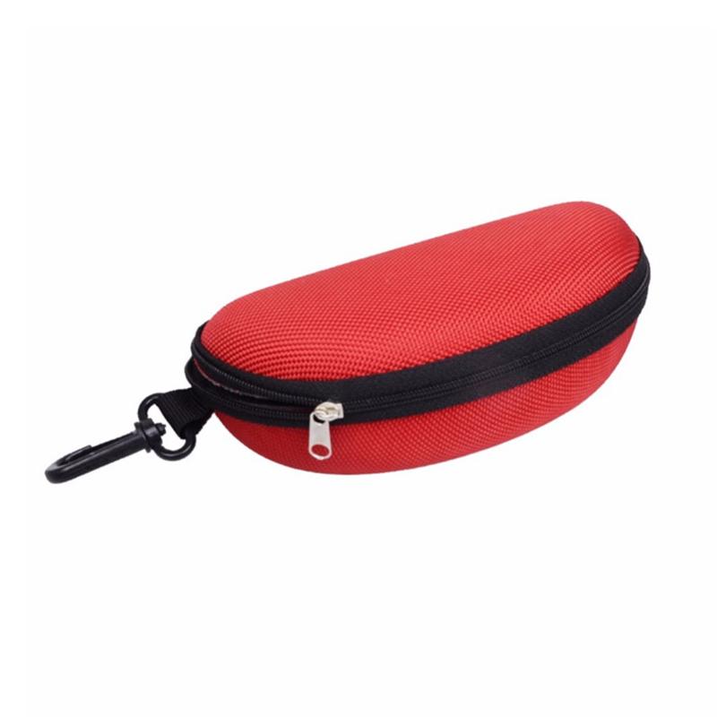 Portable Hard Oxford Cloth Zipper Box Eyewear Storage Case Sunglasses Reading Glasses Carry Bag Eyeglass Packaging Case