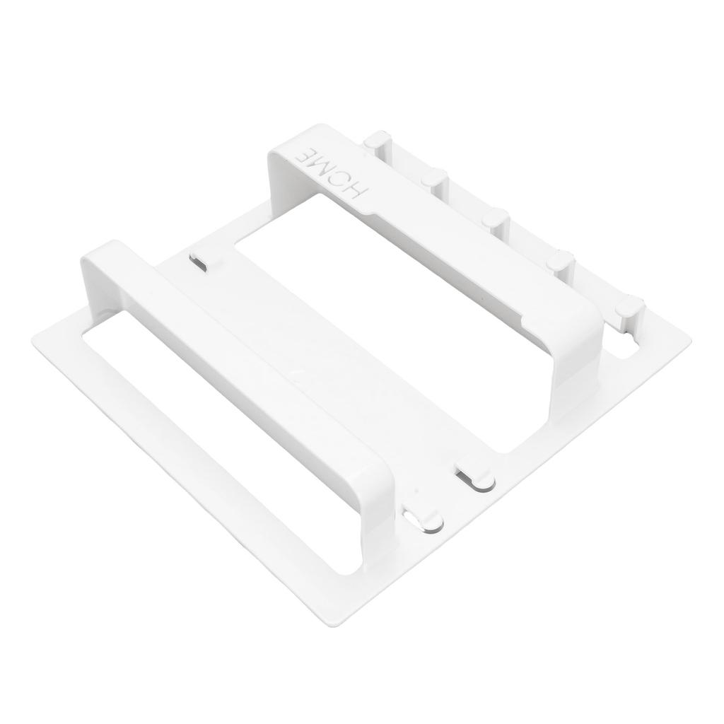 Bedside Shelf Accessories Organizer Wall Mount Self Stick On Dorm Room Wall Storage with Hooks for Glasses Remote