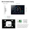 TUYA Wi-Fi Smart Large Colorful Screen Room Programmable Air Thermostat WIFI for Switch Heating Cooler Bridge Voice Alexa