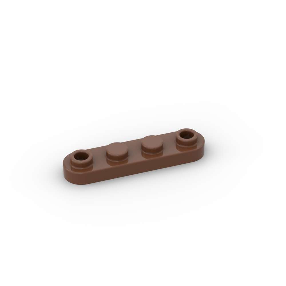Non-Toxic Moc 10Pcs 77845 Round 1X4 Plate Building Blocks Kit Round With 2 Open Studs Bricks Particle Educational Diy Toy Children Gifts