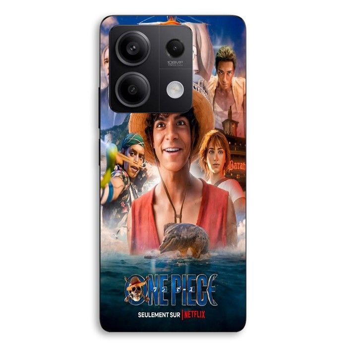 Coque Pour Xiaomi Redmi Note 13 5G poster Luffy One piece Maniacase