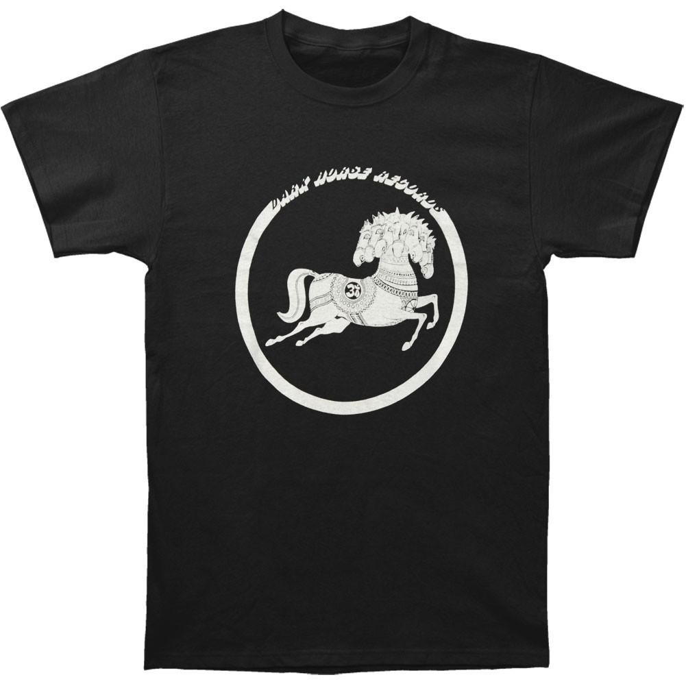 Men s George Harrison Dark Horse T-shirt Small Black S