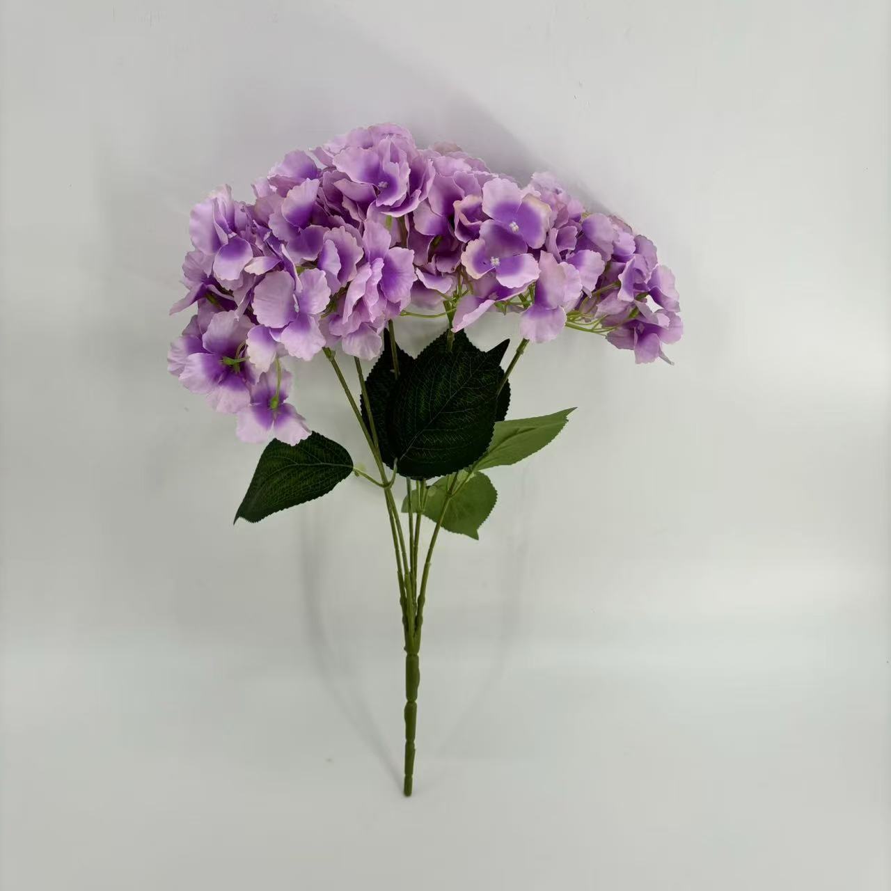 

Имитация цветов пять букетов гортензии шелковые цветы украшение свадебного зала дорожный путеводитель фон настенная композиция реквизит цветочная композиция Light yellow