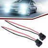 Wire Pigtail Female P 4W Two Harness Fog Light Replacement Socket Connector Lamp