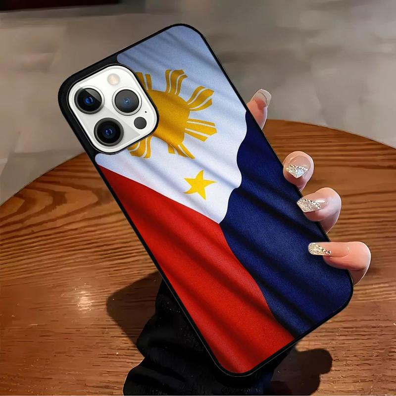 Philippines Flag Phone Case For iPhone 17 Air 16 15 14 13 12 11 Pro Max Max Plus Bumper Case Cover