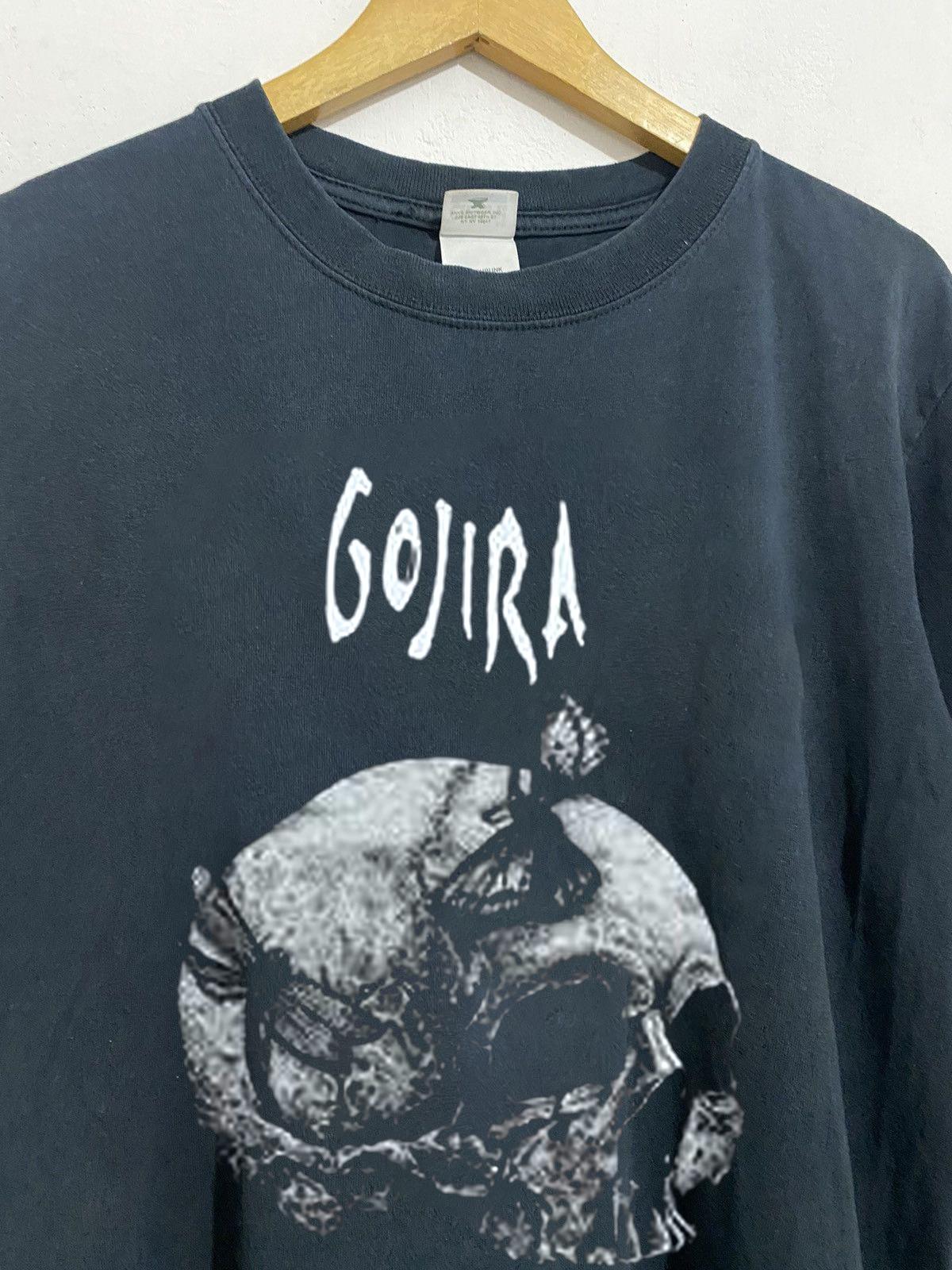 Rare Gojira Band Moth Skull Gift For Fans Black S to 5XL Shirt SN689 S