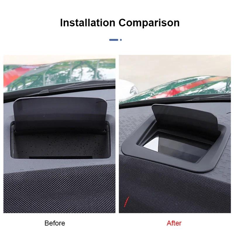 For Mini Countryman U25 2025 2025 Car HUD Display Protective Cover Head Up Display Protective Frame for Mini U25 Accessories