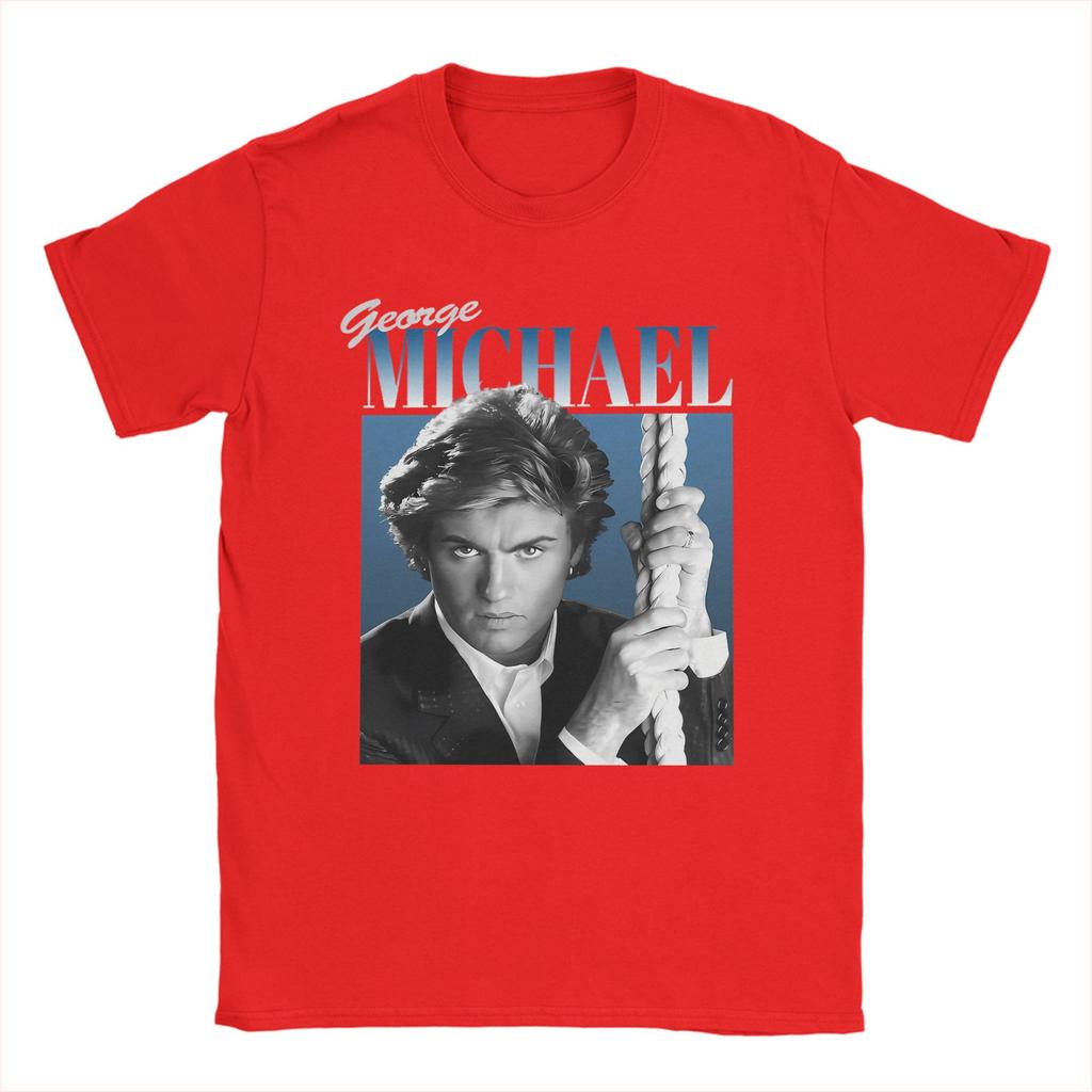 Unisex Last Christmas Album George Michael T Shirt Pure Cotton Clothing Casual Short Sleeve O Neck Tee Shirt Gift Idea TShirt