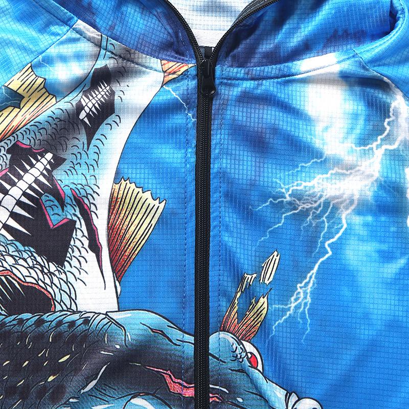 Men's Summer Fishing Apparel: Sun Protection, Moisture-Wicking, Quick-Dry, Breathable for Rock & Sea Fishing.