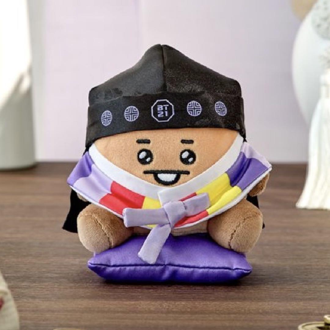 

[USED] BT21 Sitting Plush Toy PREMIUM K-EDITION SHOOKY