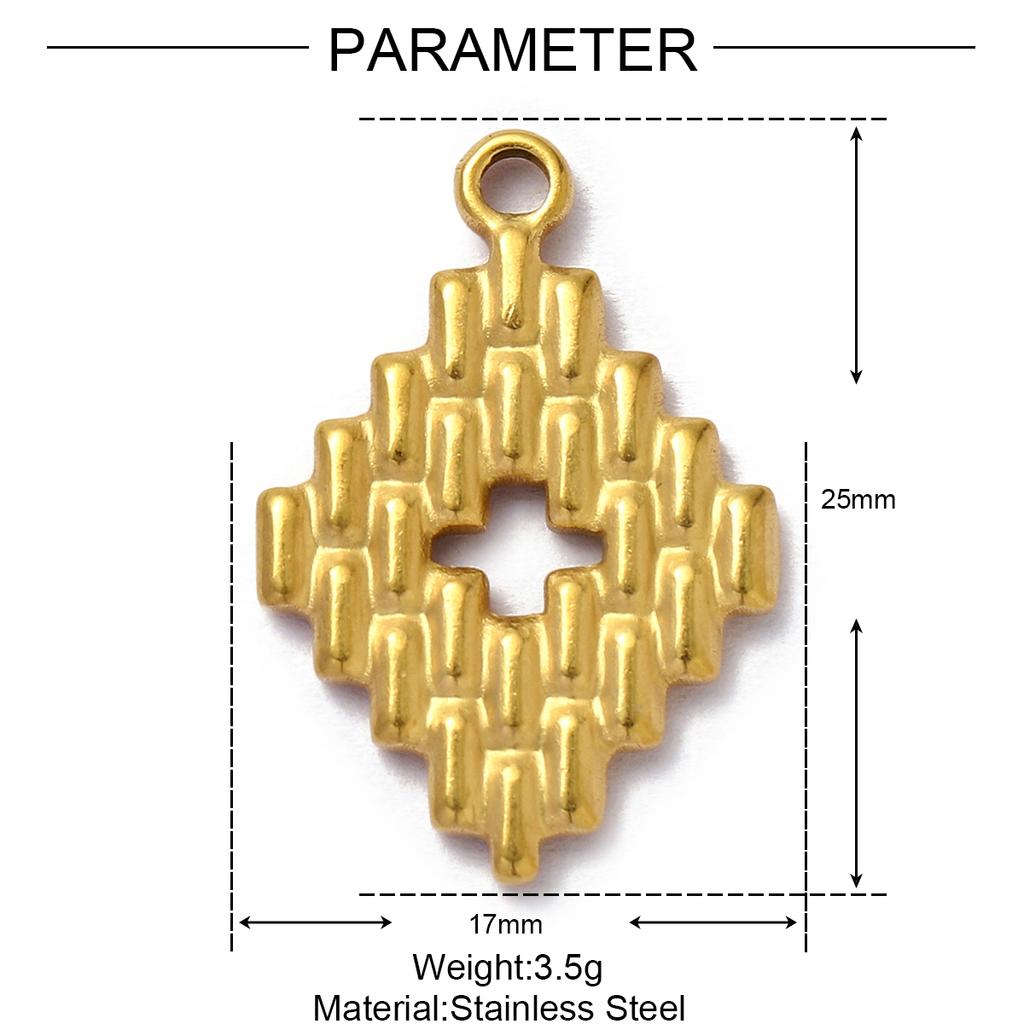 5pcs/Lot Fashion Sun Round Necklace Pendants Stainless Steel Love Heart DIY bracelet Charms Women's Star Moon Jewelry