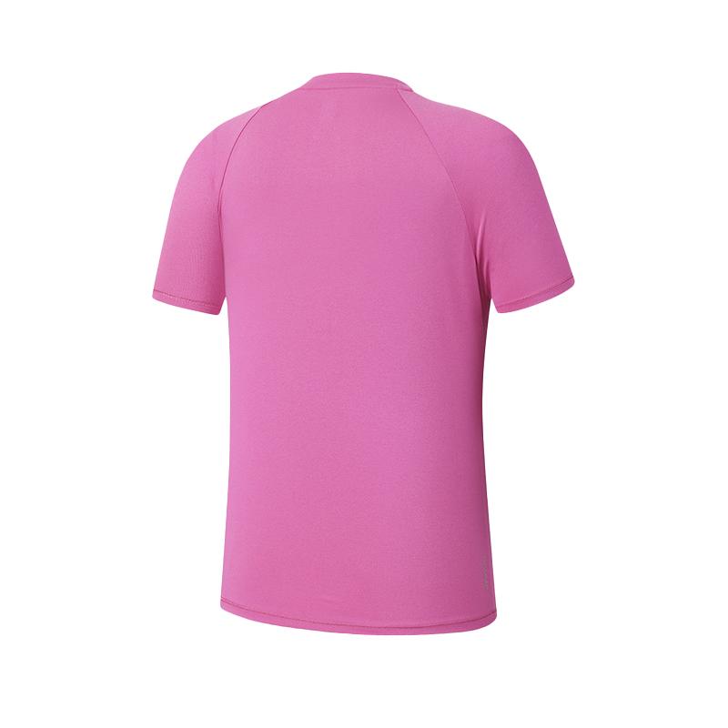Fila Fitness Basic Comfortable Short Sleeve T-Shirt Women Tops Rose-Purple A11W621102FVT