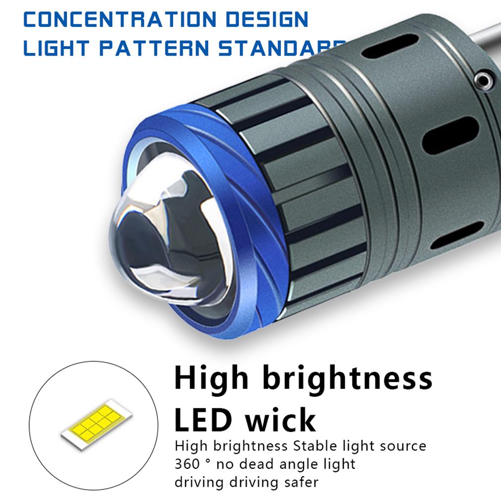 1Pc 20000Lm Motorcycle Headlight H4 LED BA20D H6 Turbo Bulb High Low Beam Moto CSP Led Projector Lens Motorbike Lamp White Yellow 6000K 3000K