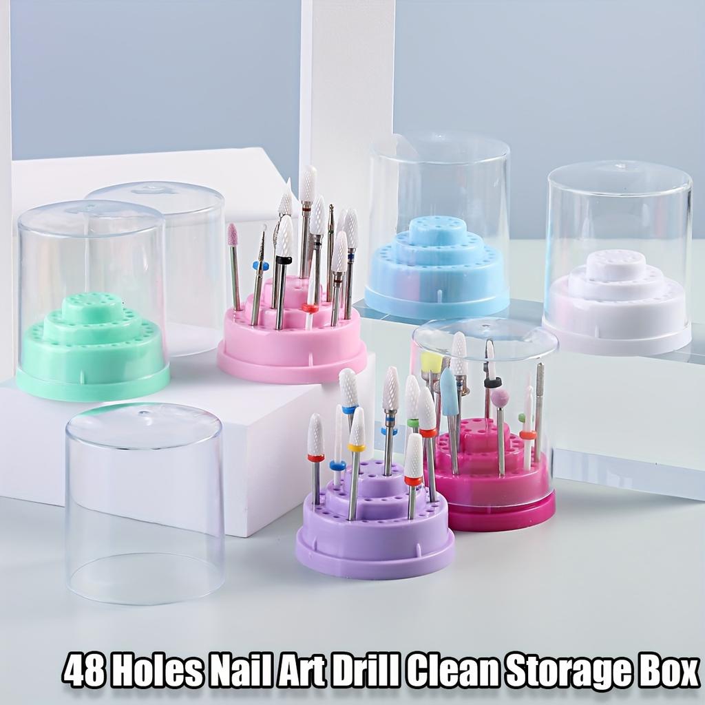 48 Hole Finger Armor Head Support Rack, Beauty Armor Head Support Rack And Storage Box, Use of Beauty Armor Head Support Arrangement Container