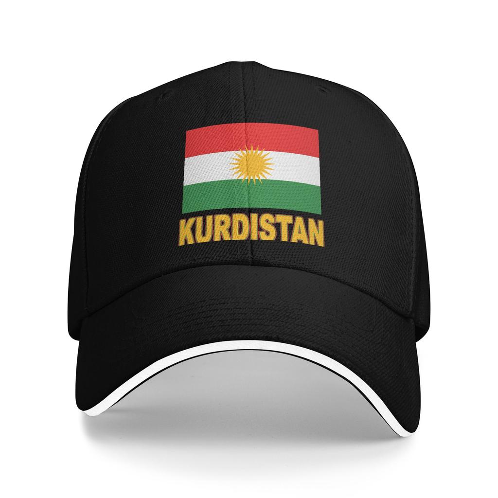 Kurdistan Flagge Lässige Baseballkappe Sommer Trucker-Kappe Dropshipping Outdoor-Sport Snapback-Kappe Herren Damen Mode Baseballkappen