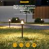 Outdoor Solar Lawn Lamp Garden Waterproof Courtyard Landscape Lights Floor Mounted Decorative Lights for Courtyards Decorative