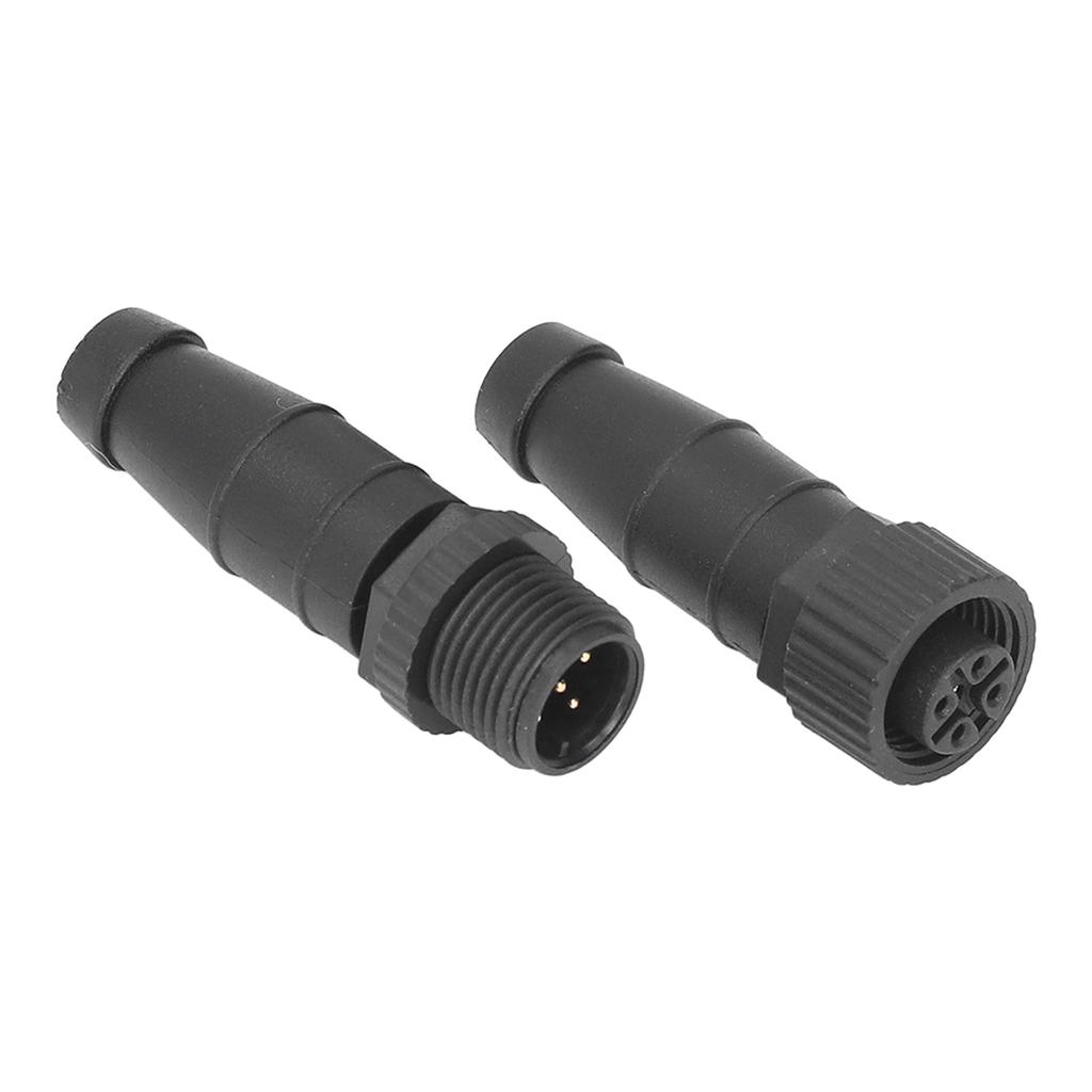 2pcs Male Female Terminators ABS Black Oil Resistant Heatproof Universal for NMEA 2000