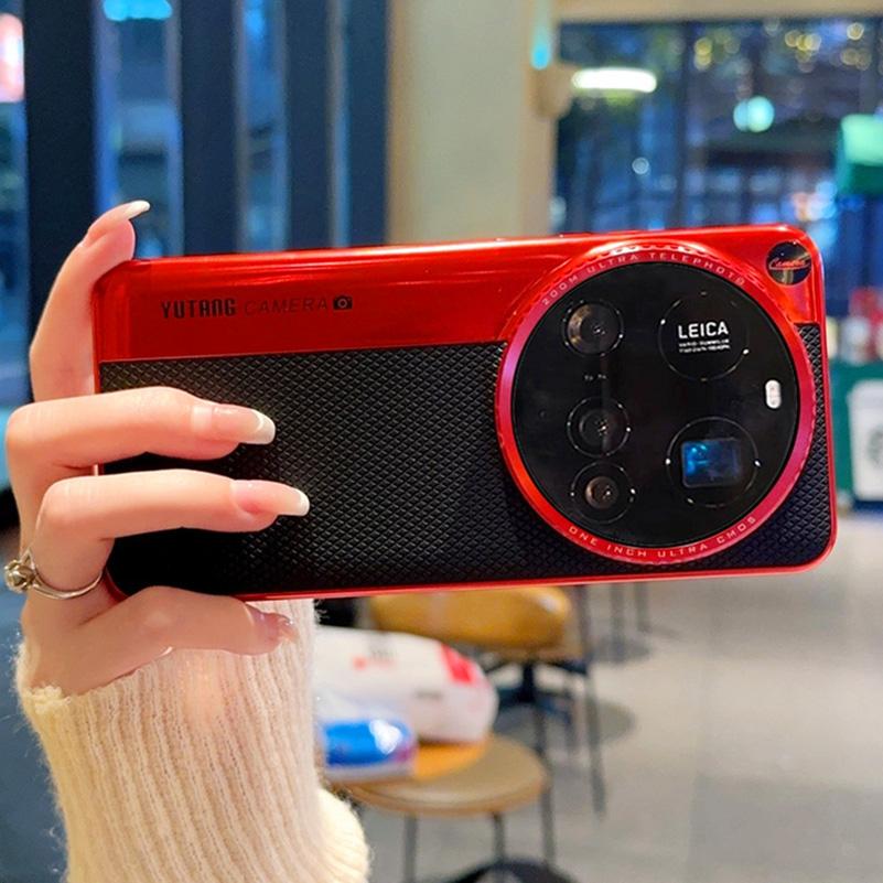 Electroplated Red Bezel Lens Ring To Enhance Protection Case  For Xiaomi 15 Ultra Mi 14 Ultra 13 Ultra Camera Protection Cover
