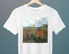 Green Ears of Wheat, Vincent Van Gogh, Unisex T-Shirt, Landscape T-Shirt, Art T-Shirt, Gift for Her, Gift for Him, Art Lover Gift