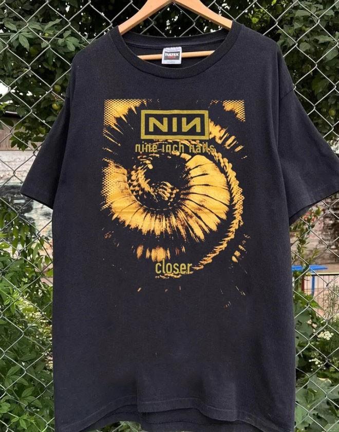 NINE INCH NAILS Closer vtg cotton graphic t-shirt QT7488 XL