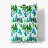 Cozy Deer Throw Blanket Forest Animal Winter Warm Bedspread Sofa Cover Home Decor Gift Holiday Festive Decor