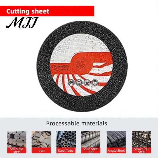 Durable Steel Abrasive Disc 7Pcs 3-inch Angle Grinder Cutting Set for Metal Wood Tile, Resin/Steel Grinding 3 Inch Wheel with 10mm Arbor Mini