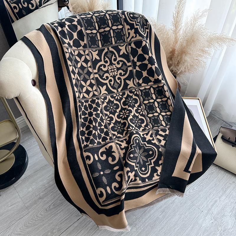Vintage bankdeken lichte luxe high-end deken kantoorsjaal dutje kleine deken handdoek quilt aan het voeteneind