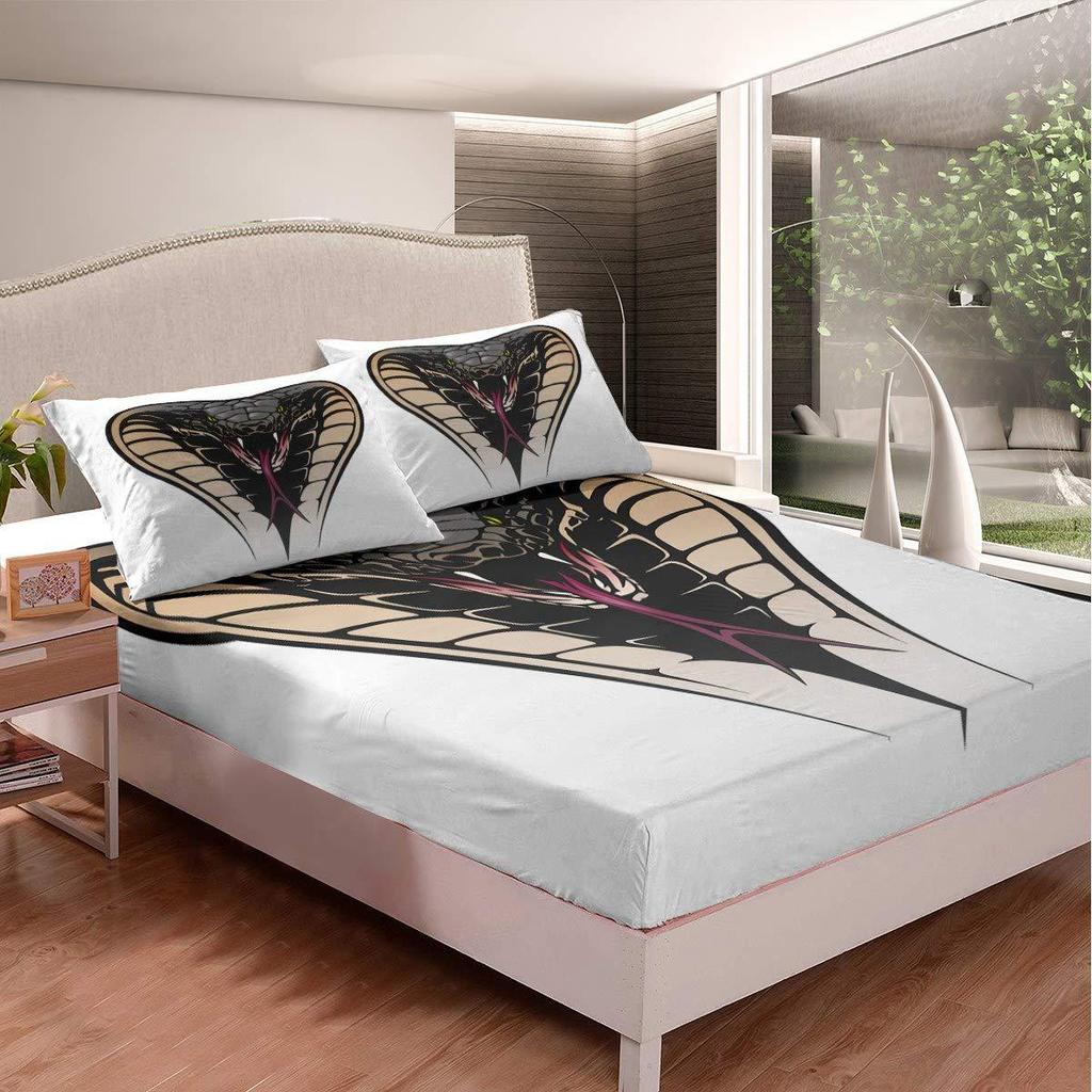 Tier Hund Muster Bett Hut Dreiteilig Digitaldruck Bettwäsche Bett Hut Dreiteiliges Set Kinder und Erwachsene