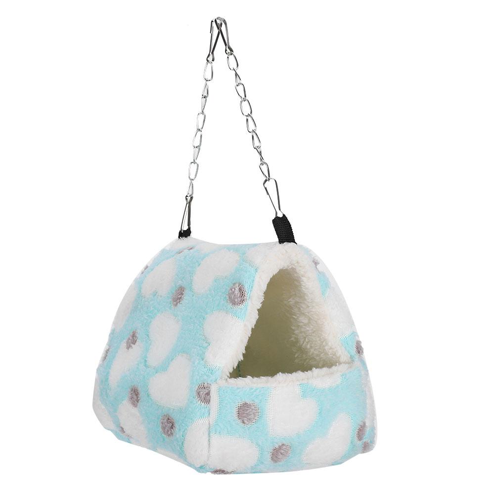 Hamster Schlafsack Haustier Hängend Niedlich Schlafzimmer Herzförmig Schloss Hängematte Schwamm PlüschM