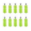 MultiPurpose Aquariums Filter Media Brushes Rustproof Skimmer Filter Brush for Freshwater Saltwater Fish Pond 10pcs X3UC