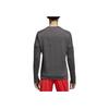 Adidas Id Stadium Solid Color Casual Crew Neck Pullover Long Sleeve Sweatshirt Men Sweatshirt Dark-Gray CG2098